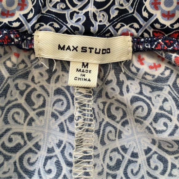 Max Studio Floral Wide Leg Pants - Picture 5 of 7